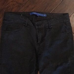 Sapphire Ink black on black subtle animal print.